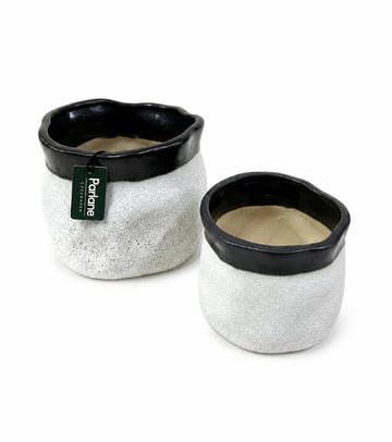 Set 2 ghivece ceramice, Parlane