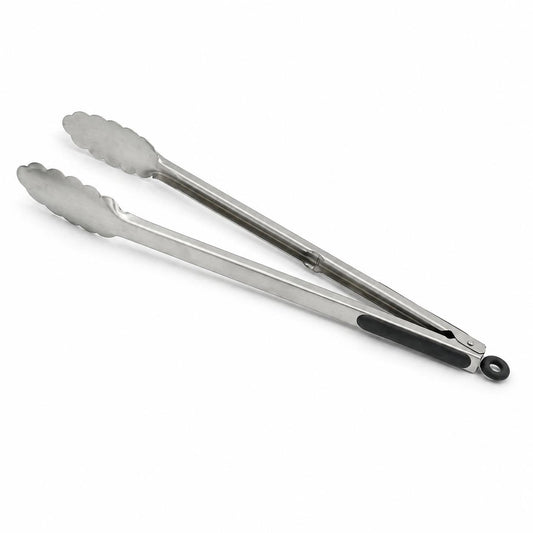 Cleste inox pentru gratar, 45 cm, MetMaxx