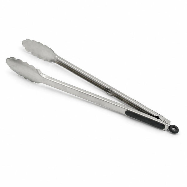 Cleste inox pentru gratar, 45 cm, MetMaxx