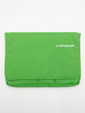 Husa organizator verde Dunlop pentru laptop, tableta si accesorii – geanta de protectie cu buzunare multifunctionale