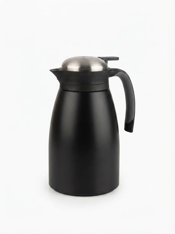 Termos cafea Blokker 1.5L, cafa izolanta negru, cana termica