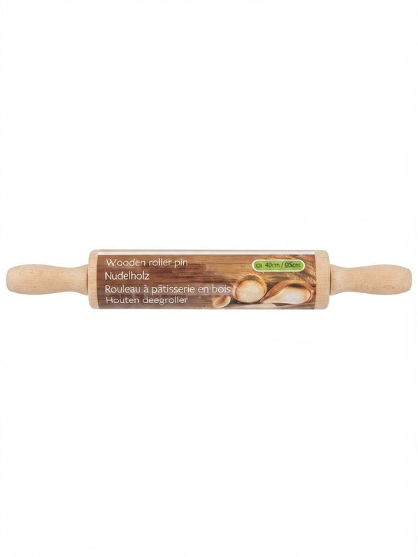 Sucitor de aluat din lemn 40 cm., facalet traditional pentru patiserie si bucatarie