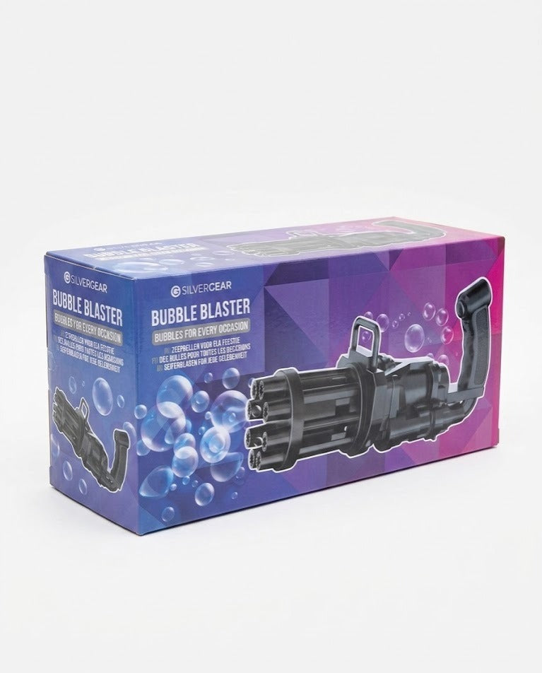 Aparat de facut baloane de sapun pentru copii, Silvergear bubble blaster, 8 orificii