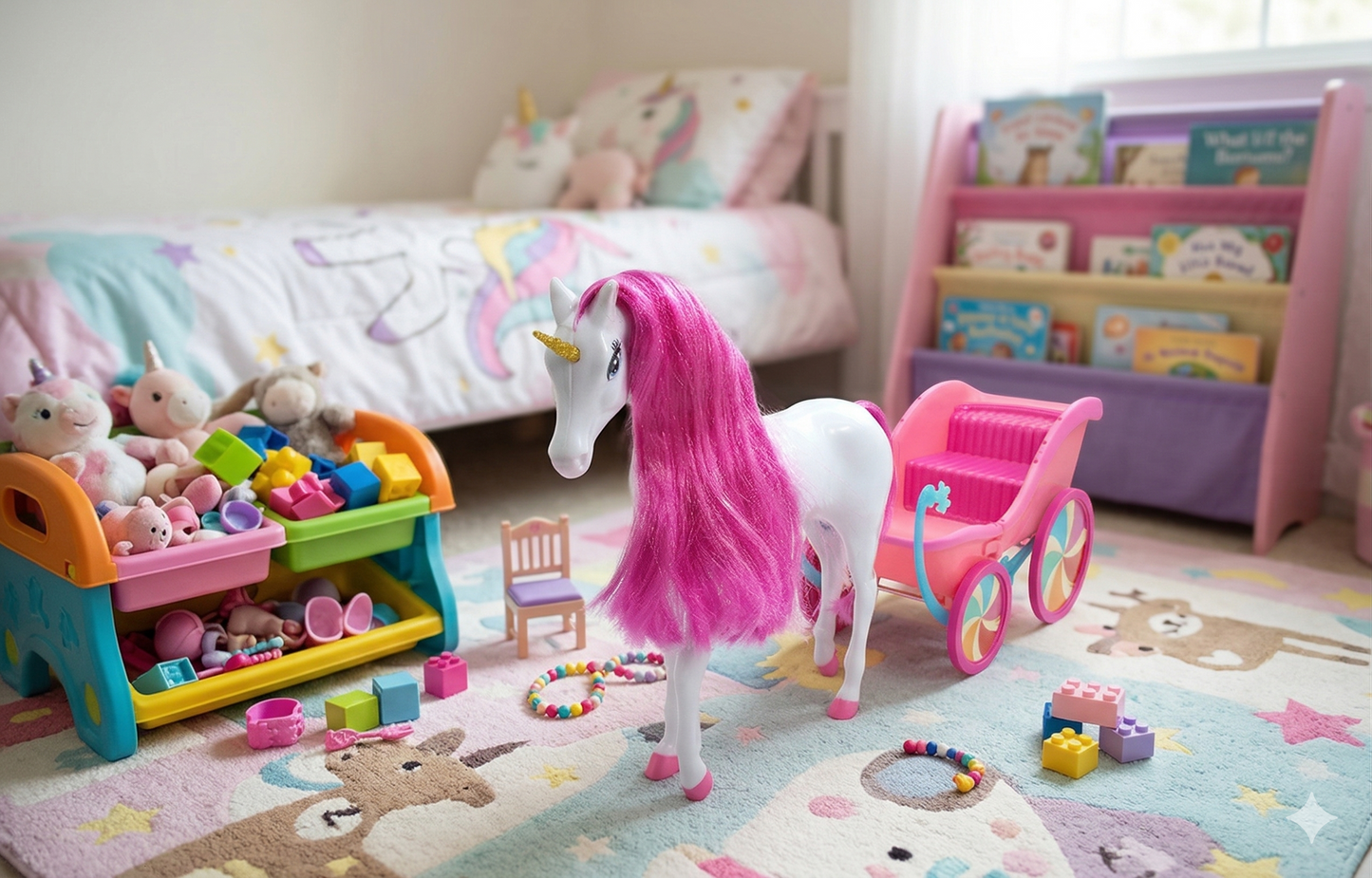 Unicorn si trasura - Set de joaca, Dream Ella