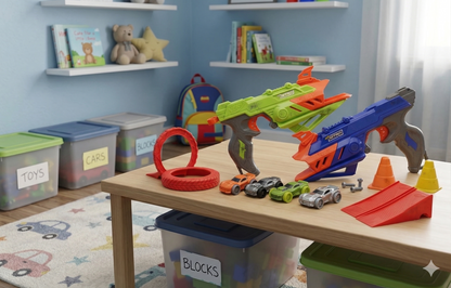 Lansator de masini Nerf Nitro