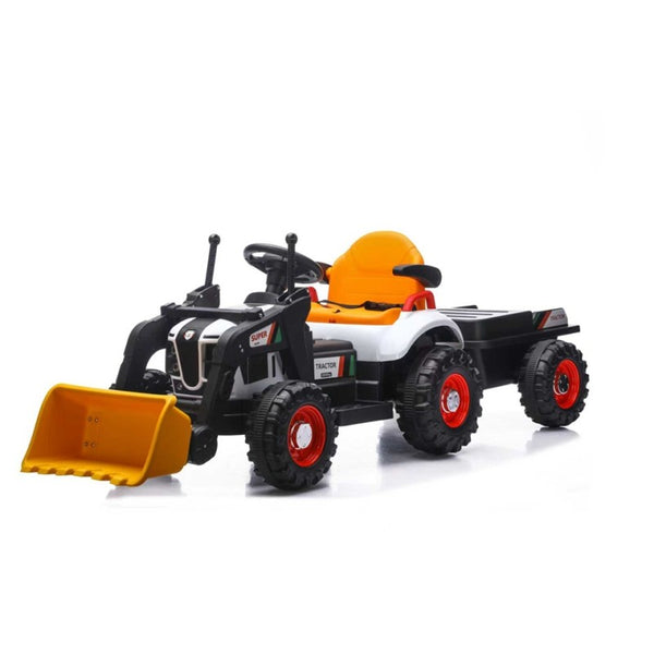Masinuta electrica, pentru copii, cu telecomanda, BJEJ1588D (gri + galben)