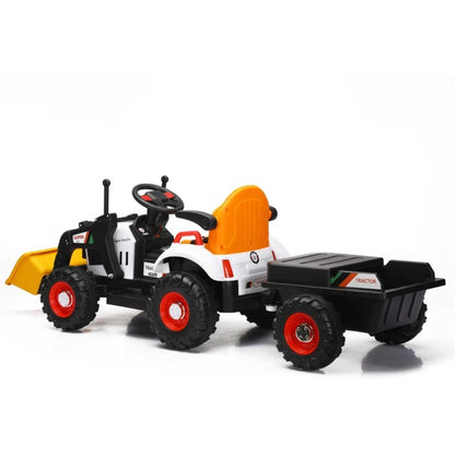 Masinuta electrica, pentru copii, cu telecomanda, BJEJ1588D (gri + galben)