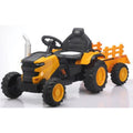 Masinuta electrica, pentru copii, cu telecomanda, BJSD6603 (Galben, verde, albastru)