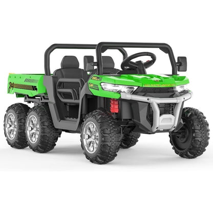 Masinuta electrica, pentru copii, BJ623B (negru, verde)