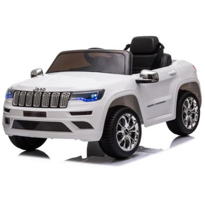 MASINUTA ELECTRICA PENTRU COPII - MARCA GRAND CHEROKEE (alb, rosu, negru)