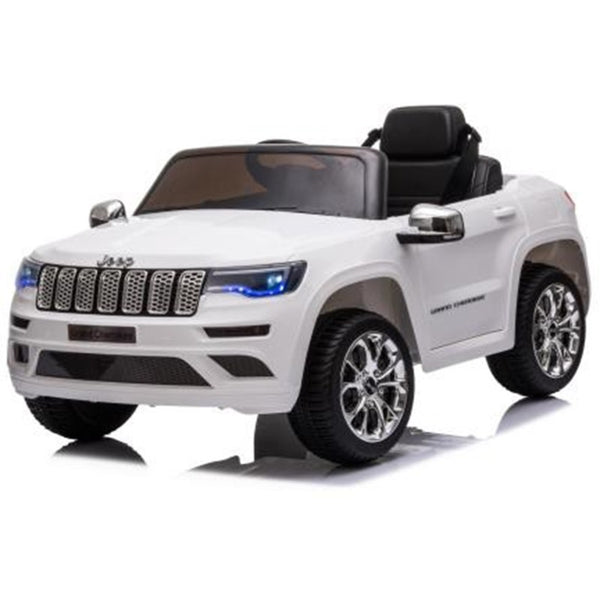MASINUTA ELECTRICA PENTRU COPII - MARCA GRAND CHEROKEE (alb, rosu, negru)