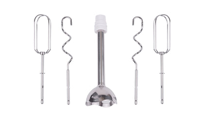 Mixer de mana si blender vertical, 2 in 1, Adler, 300W, 5 viteze