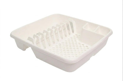 Uscator de vase compact, cu suport pentru tacamuri,40x30x8, Rival