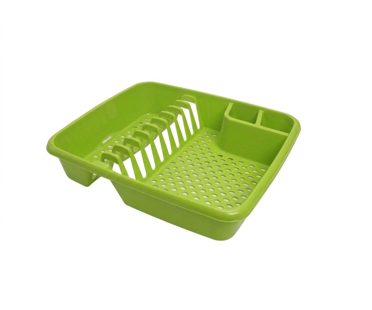 Uscator de vase compact, cu suport pentru tacamuri,40x30x8, Rival