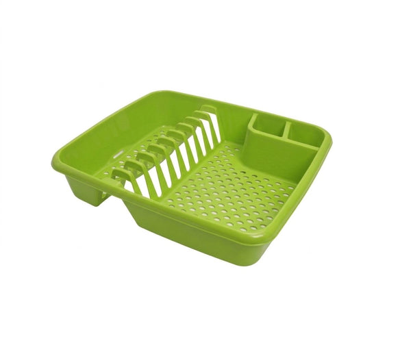 Uscator de vase compact, cu suport pentru tacamuri,40x30x8, Rival