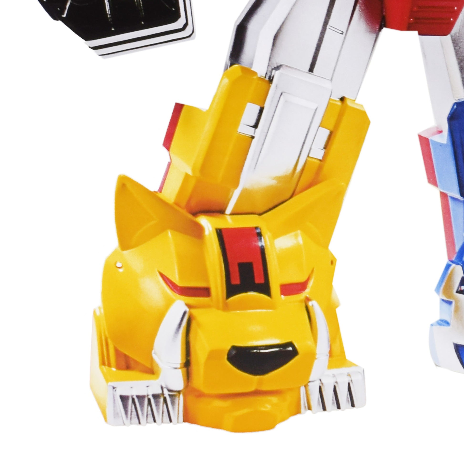 Figurină de Acțiune Power Rangers – Dino Megazord Mighty Morphin, 32 cm, cu Sabie și 2 Capete Interșanjabile- 807875