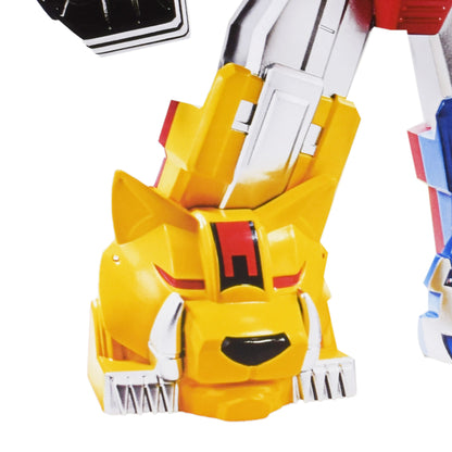 Figurină de Acțiune Power Rangers – Dino Megazord Mighty Morphin, 32 cm, cu Sabie și 2 Capete Interșanjabile- 807875