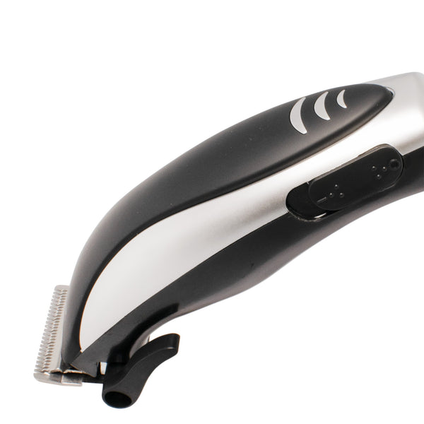 Masina de tuns, pentru par si barba, 4 accesorii de tuns, lama otel inoxidabil, 807467