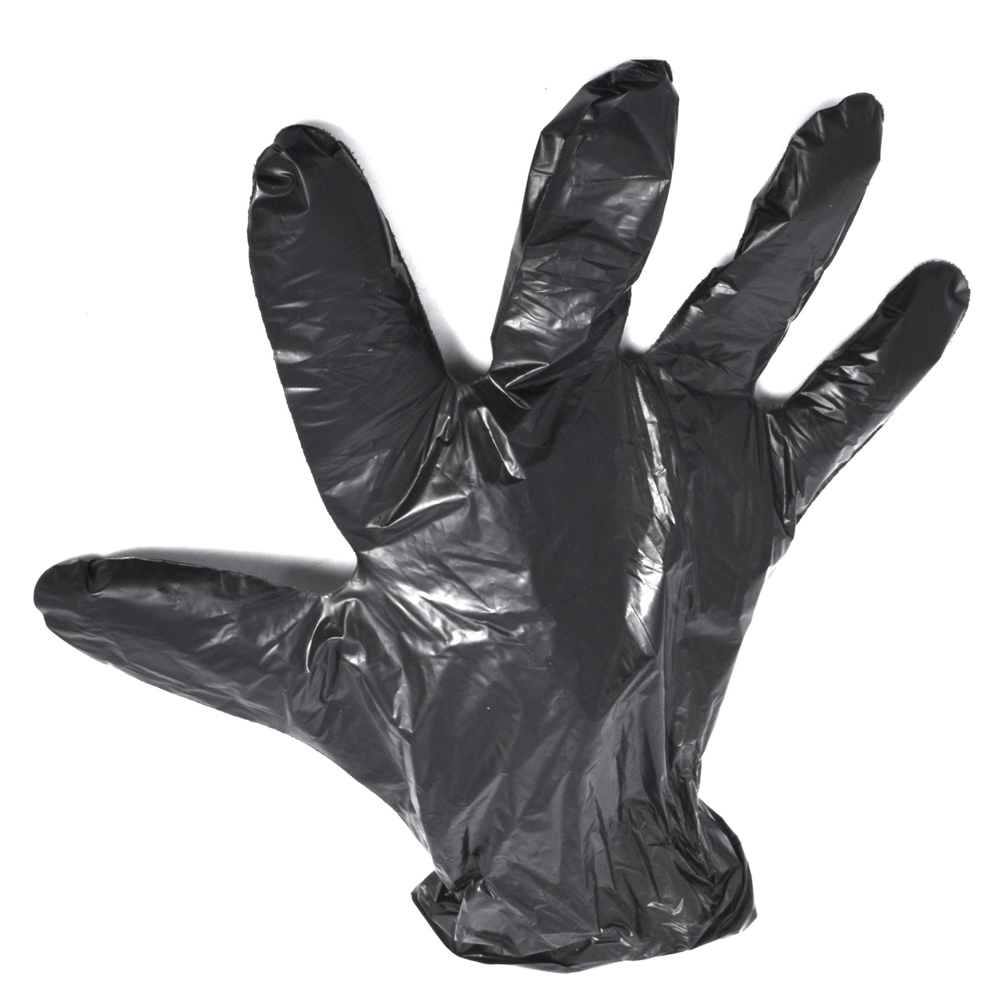 Manusi hybride, negre, 100 buc, one size, 808908