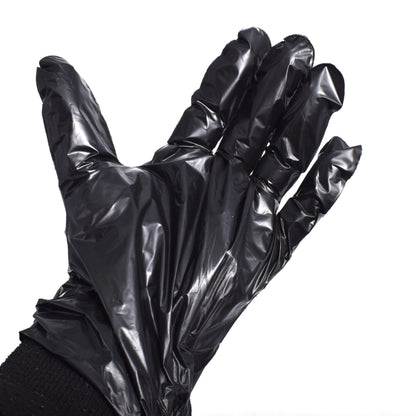 Manusi hybride, negre, 100 buc, one size, 808908