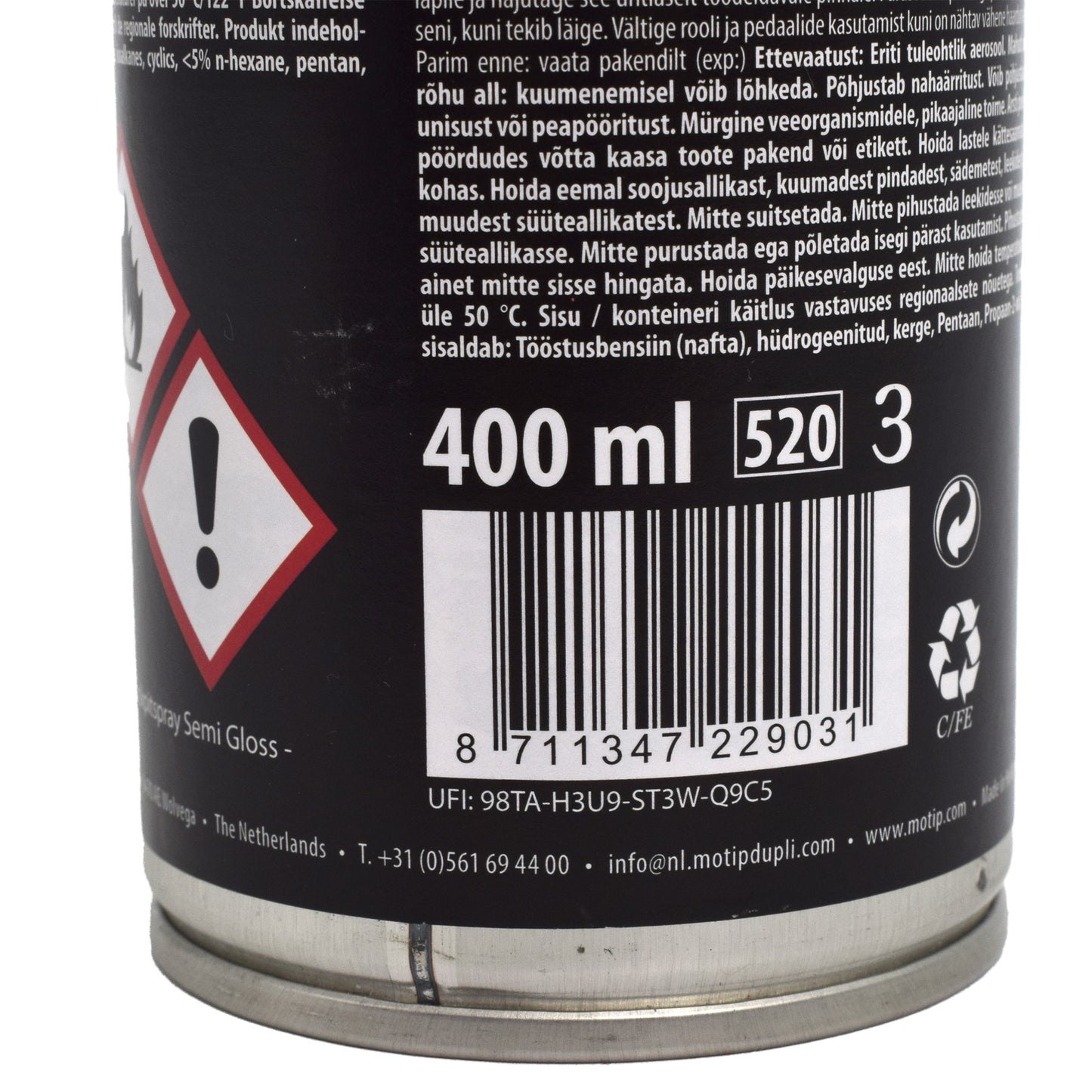 Spray curatare bord MPL, 450ml, semi lucios, 29031