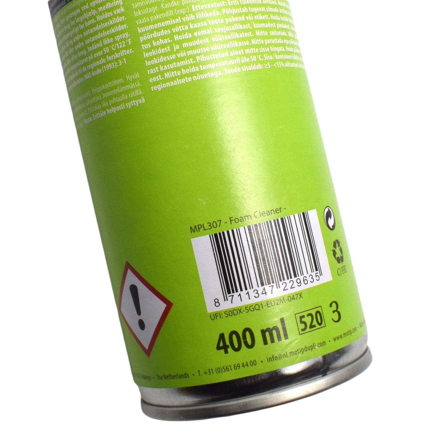 Spuma activa pentru curatare, polish, protectie bord, mobila, lemn, piele, plastic, cauciuc, otel inoxidabil, MPL, 400ml, 29635