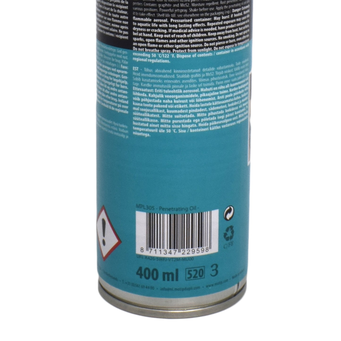 Spray degripant anti-rugina 400 ml, MPL, 29598