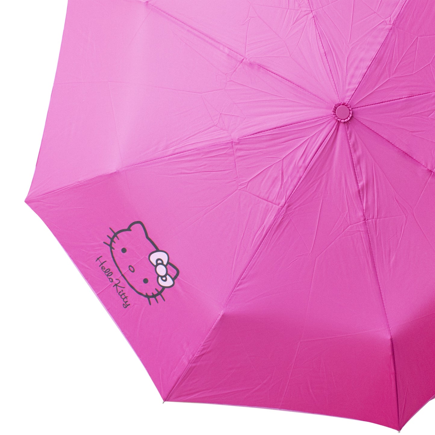 Umbrela pentru copii, GermagTrend, Poliester, Hello Kitty, Roz, 9518PK