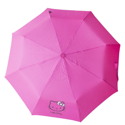Umbrela pentru copii, GermagTrend, Poliester, Hello Kitty, Roz, 9518PK