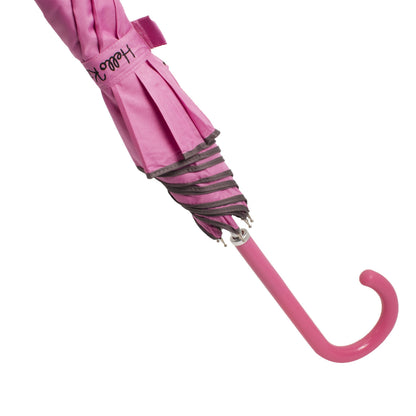 Umbrela pentru copii, GermagTrend, Poliester, Hello Kitty, Roz, 9518PK