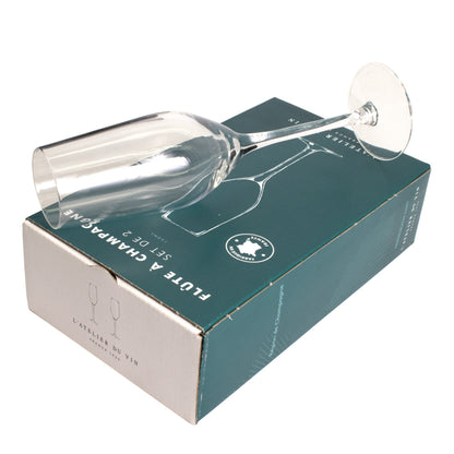 L'Atelier Du Vin, Pahar de Sampanie, 160 Ml, 2 Bucati