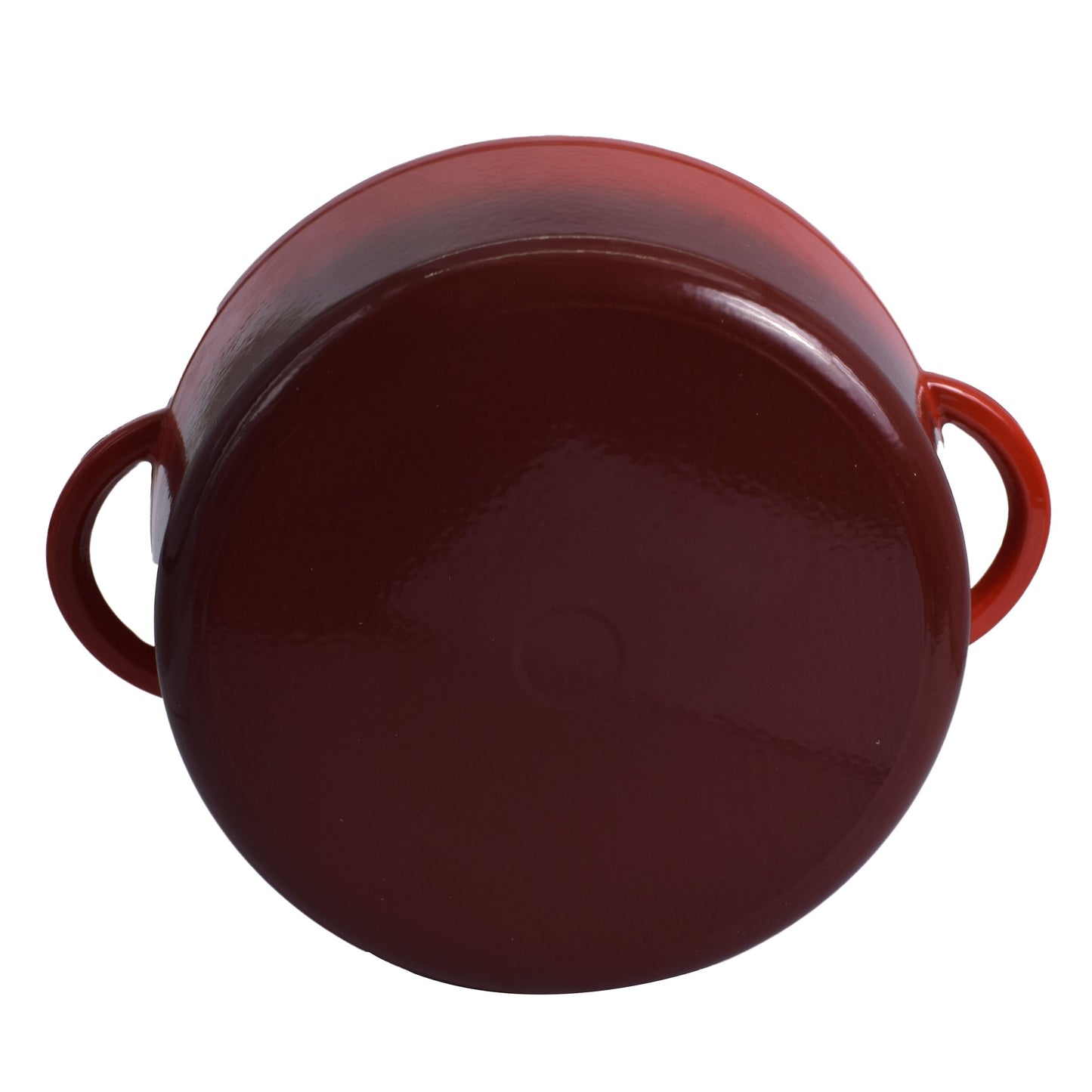 Oala din fonta emailata cu capac Actuel, 9L, 32 cm, Rosu, 19591