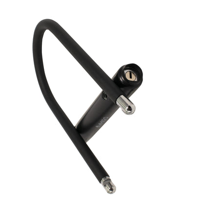 Antifurt bicicleta forma U cu cheie, Amigo, 25 x 20, negru, 98715
