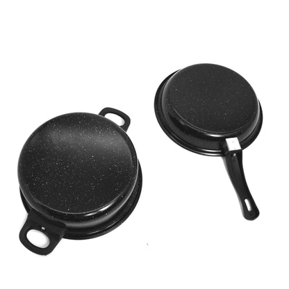 Set Oale si ustensile GermanLine, 13 piese, negru, 49113