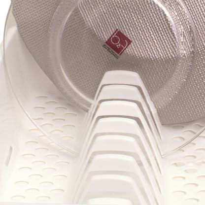 Suport pentru uscarea vaselor, Rival, 37 x 30 x 9 cm, alb, 62954