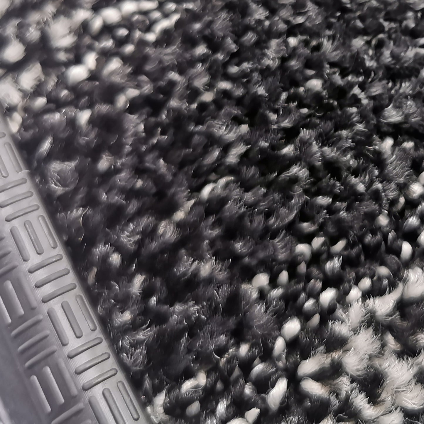 Covoras intrare GermagTrend, 75 x 46 cm, gri, material textil, cauciuc, 58046GYBLK