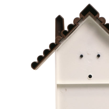 Termometru de camera ,Casuta broscute cu mercur, GermagTrend, alb, 46452