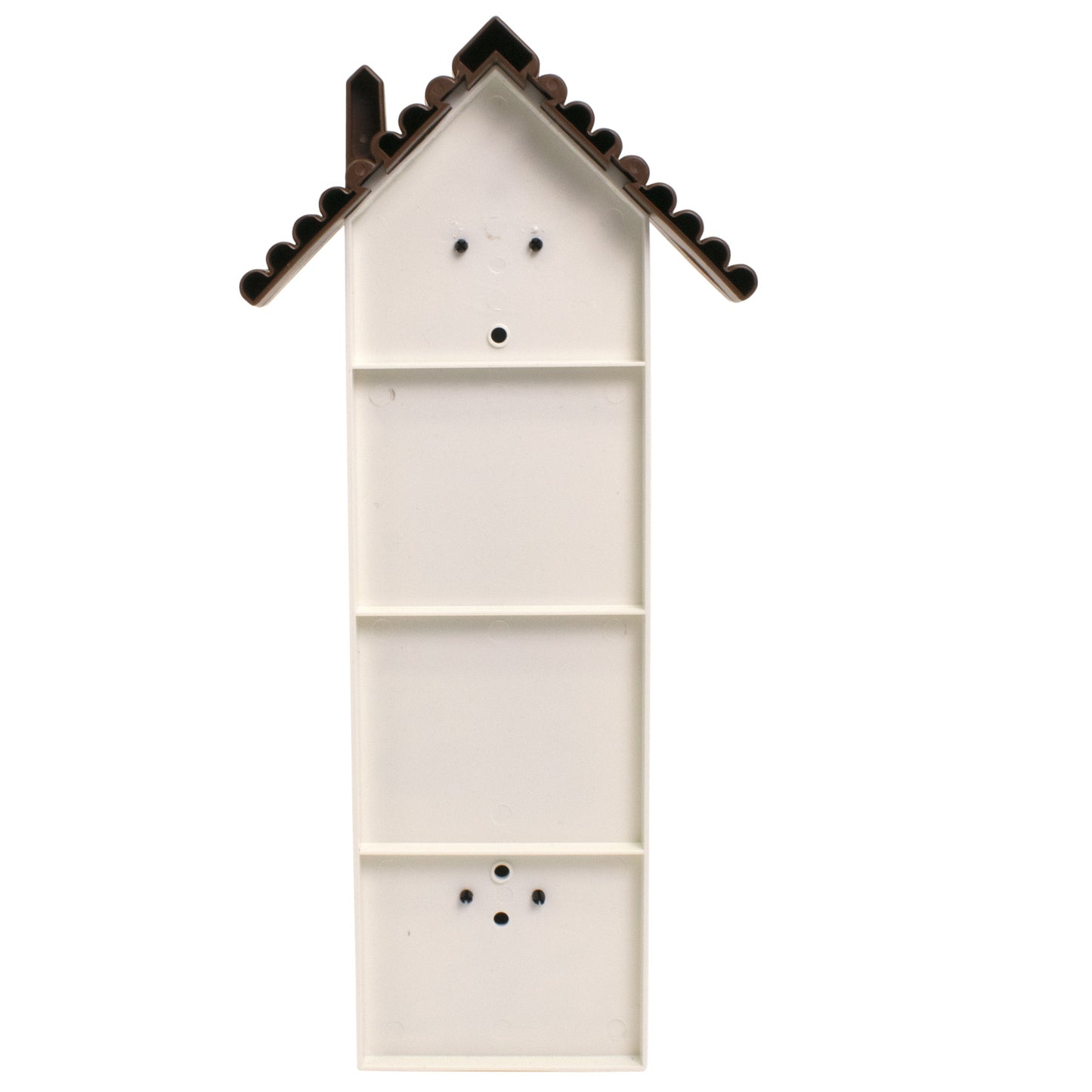 Termometru de camera ,Casuta broscute cu mercur, GermagTrend, alb, 46452