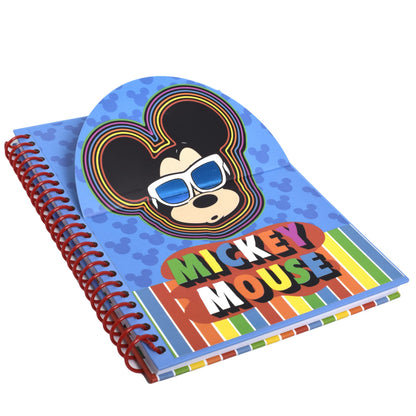 Caiet Mickey Mouse cu stilou, albastru,66564