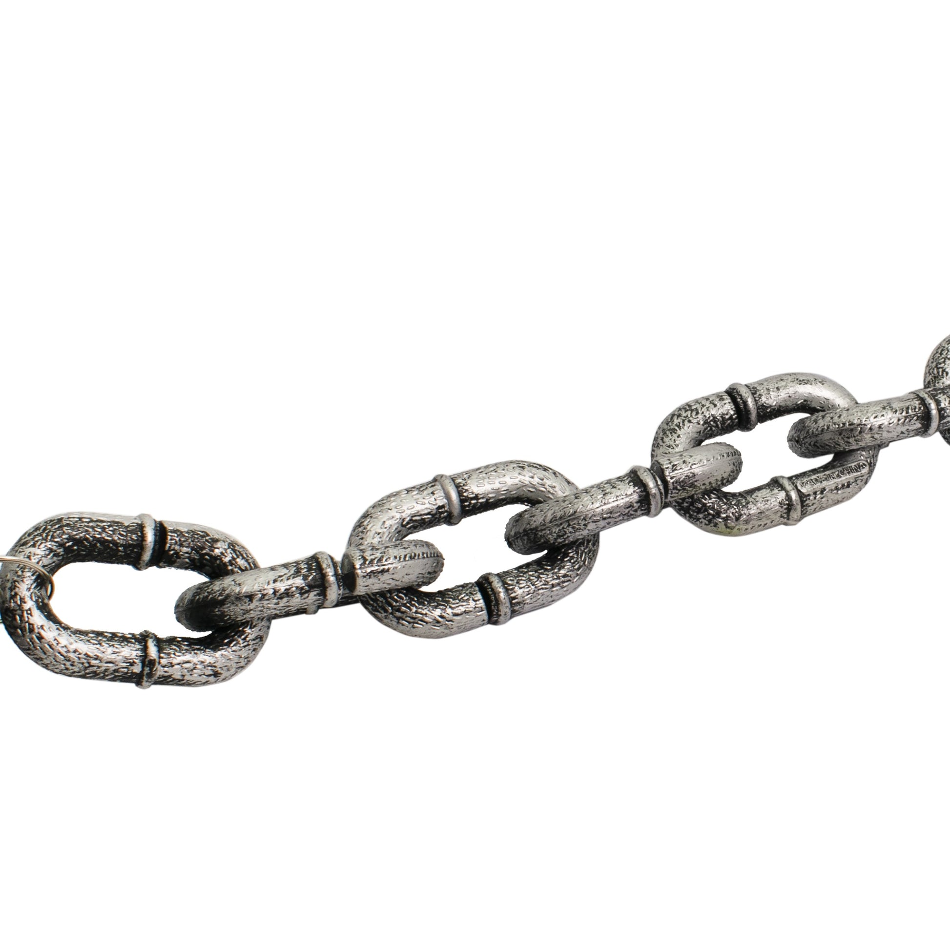 Buzdugan cu lant de jucarie, GermagTrend, gri, 51636