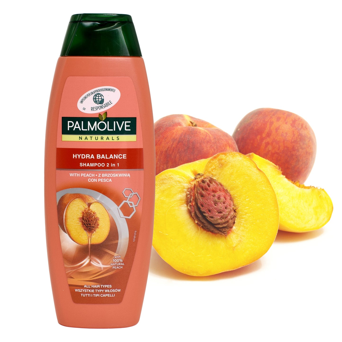 Sampon 2in1, Palmolive, de piersica, 350ml, 7008