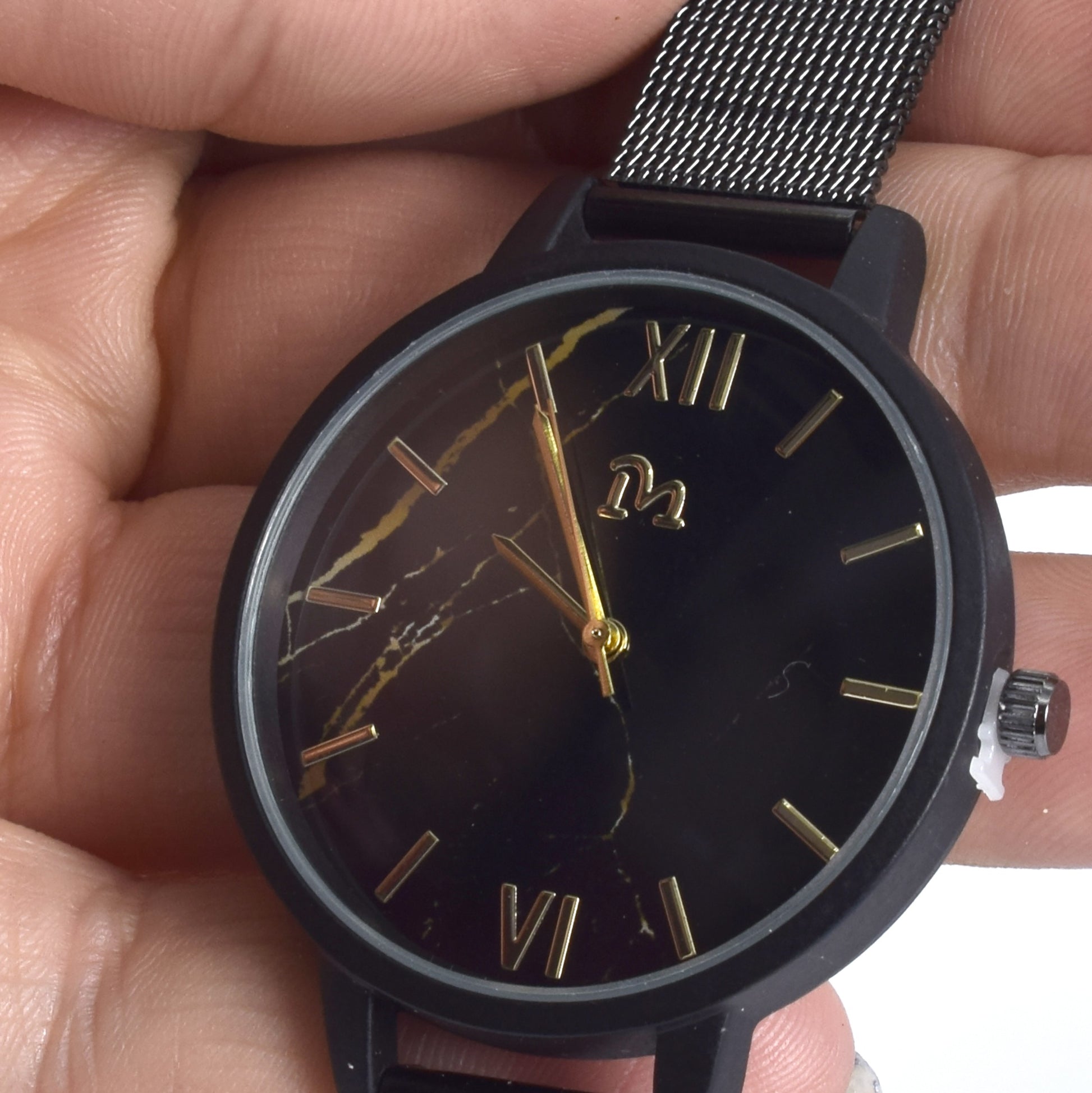 Ceas de dama Luxery Lifestyle, GermagTtrend, negru, 52774