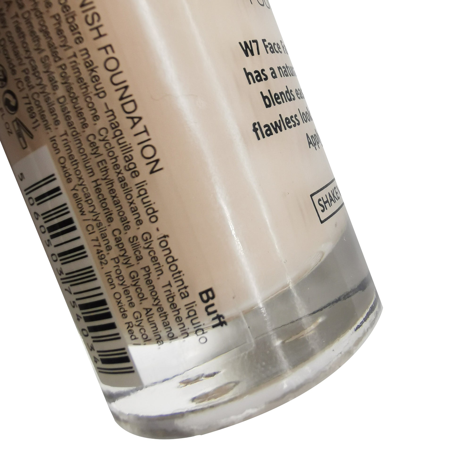 Fond de ten, Buff W7, 30 ml, Face Fantasy, 54034