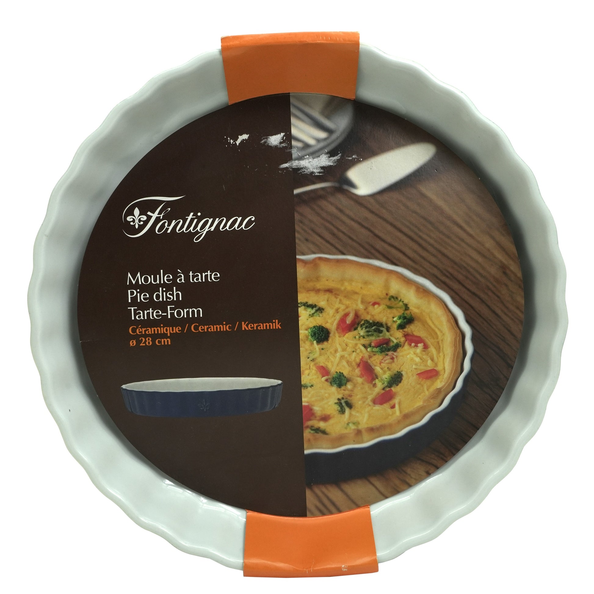 Forma ceramica pentru cuptor, 28 cm, Fontignac, 82906