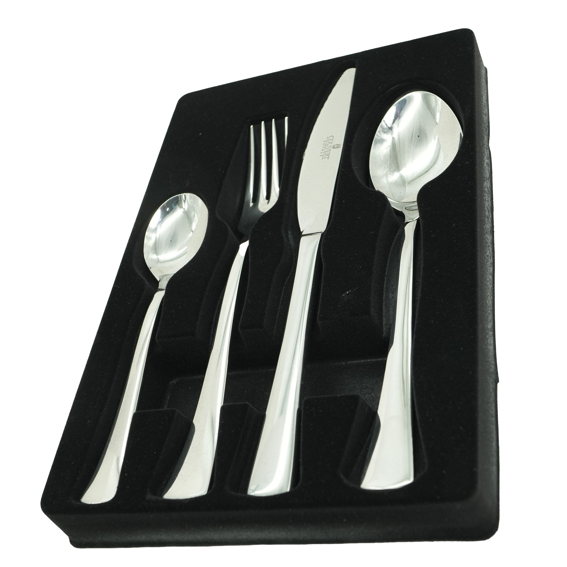 Set de 4 tacamuri din inox, Couvert, 11658