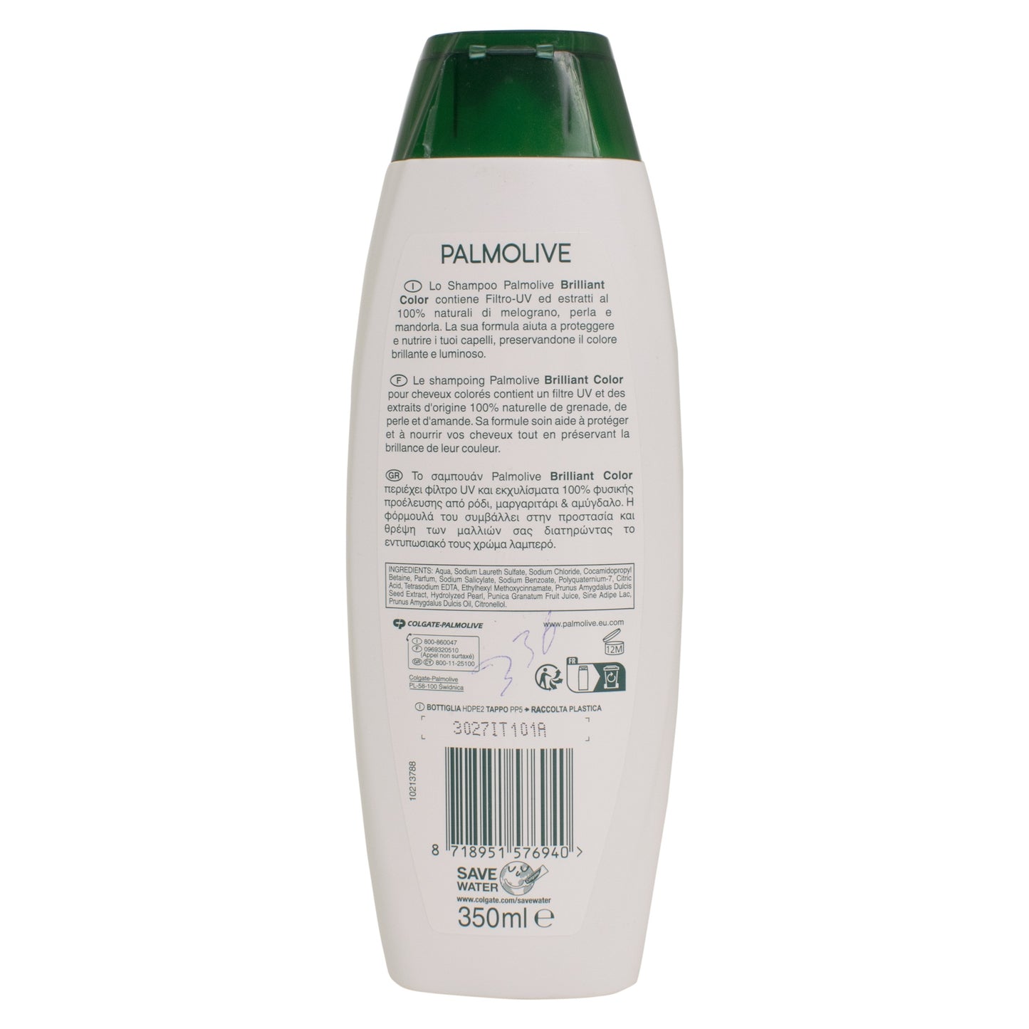 Sampon Palmolive, Briliant Color, Rodie, 350ml, 76940