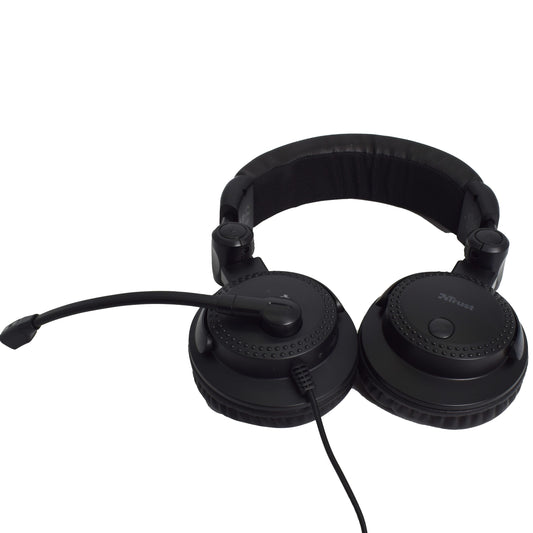 Casti cu microfon Trust Como, Negru