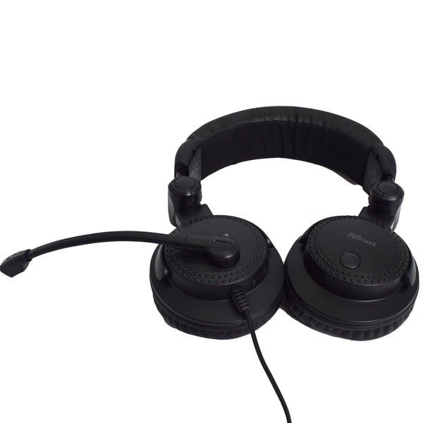 Casti cu microfon Trust Como, Negru