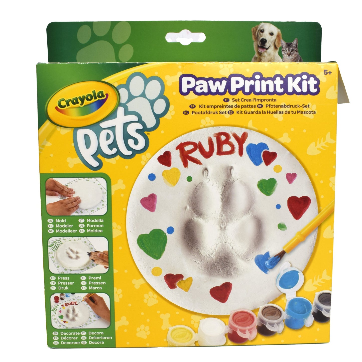 Kit Modelaj si pictura cu forme Roby, 02027