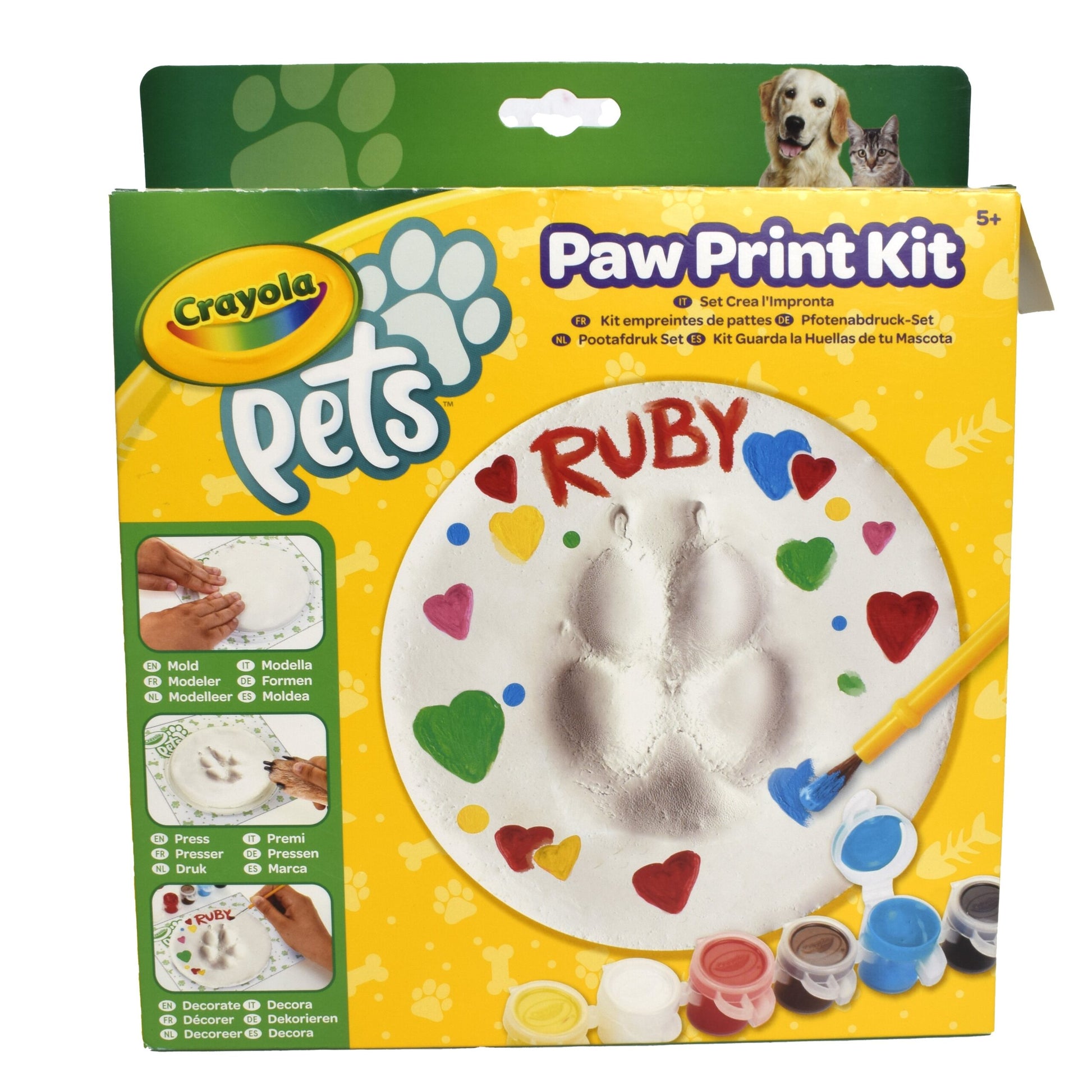 Kit Modelaj si pictura cu forme Roby, 02027